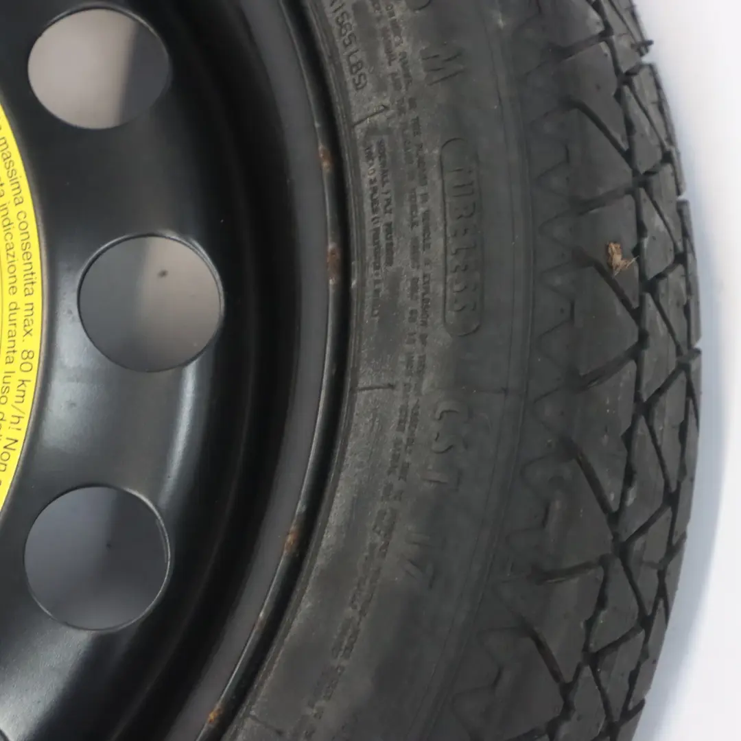 1K Spare Wheel Continental to Golf with Part number 1K0601027F Golf 1K Spare Wheel Continental - SKU 1K0601027F-2 - Part number 1K0601027F