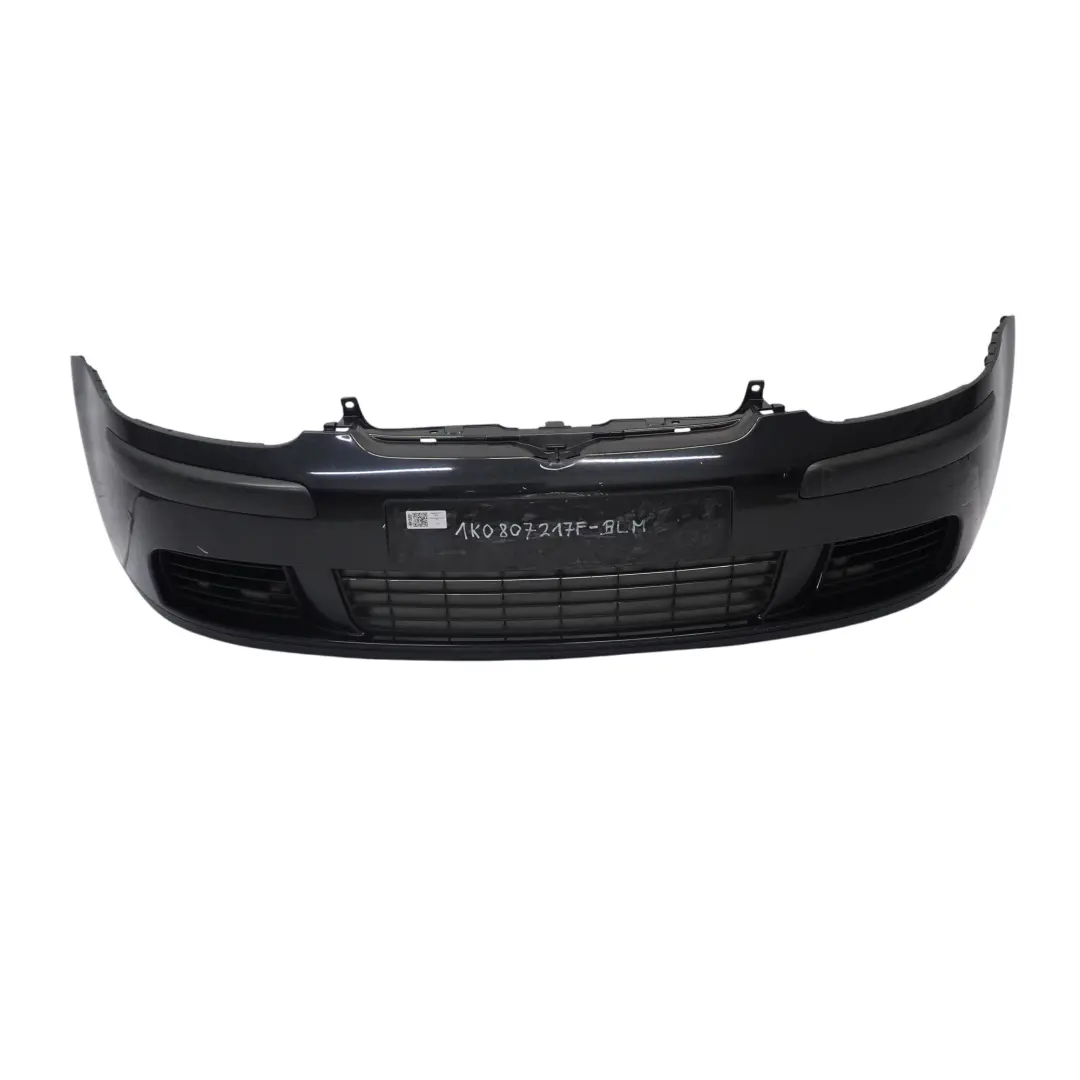 Volkswagen VW Golf Mk5 Zderzak Przedni Black Magic Pearl Czarny - C9Z - SKU 1K0807217F-BLM - Numer Części 1K0807217F