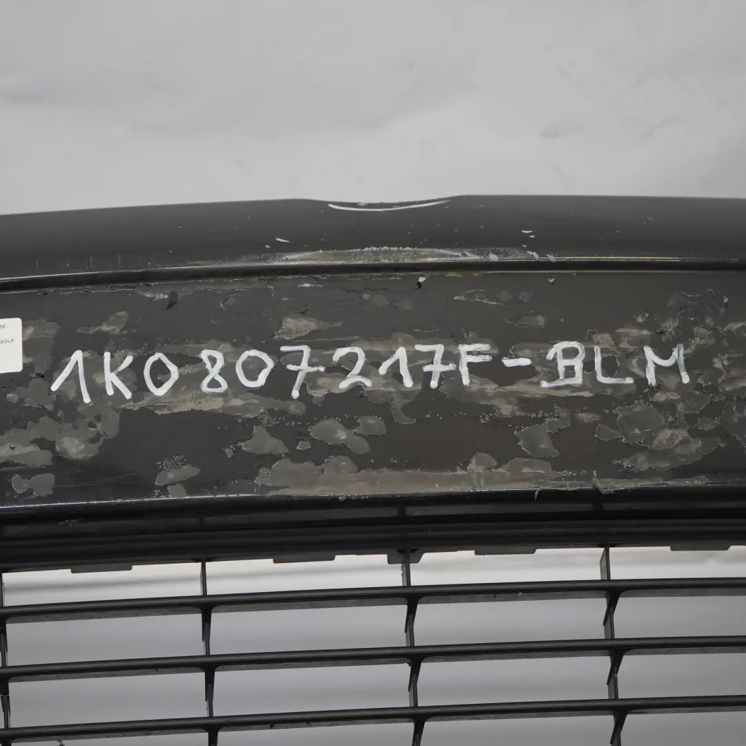 Mk5 Bumper Front Trim Panel Cover Black Magic Pearl - C9Z to Volkswagen VW Golf with Part number 1K0807217F Volkswagen VW Golf Mk5 Bumper Front Trim Panel Cover Black Magic Pearl - C9Z - SKU 1K0807217F-BLM - Part number 1K0807217F