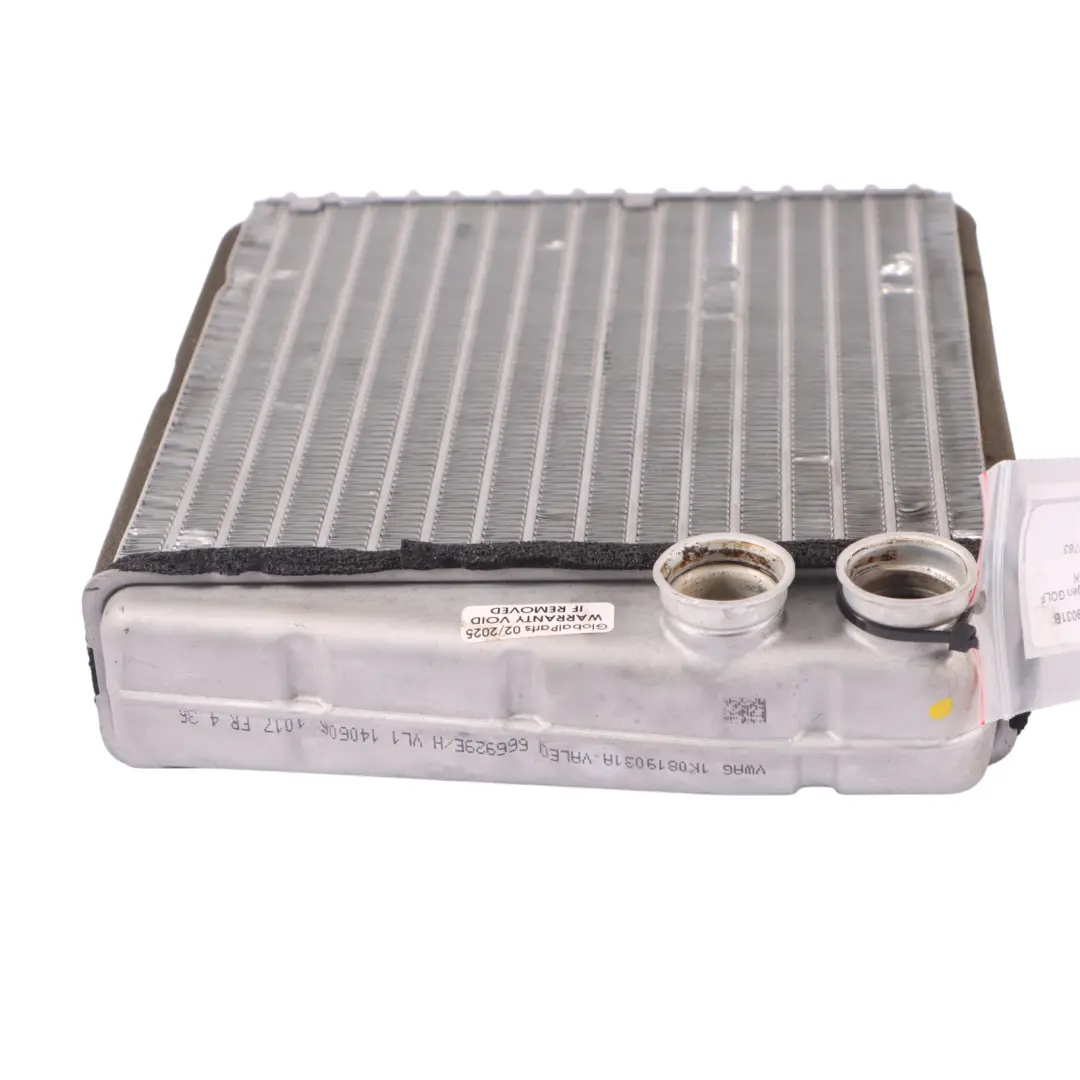 1K Elemento calefactor intercambiador calor radiador para Volkswagen Golf con número de pieza 1K0819031B Volkswagen Golf 1K Elemento calefactor intercambiador calor radiador - SKU 1K0819031B - Número de pieza 1K0819031B