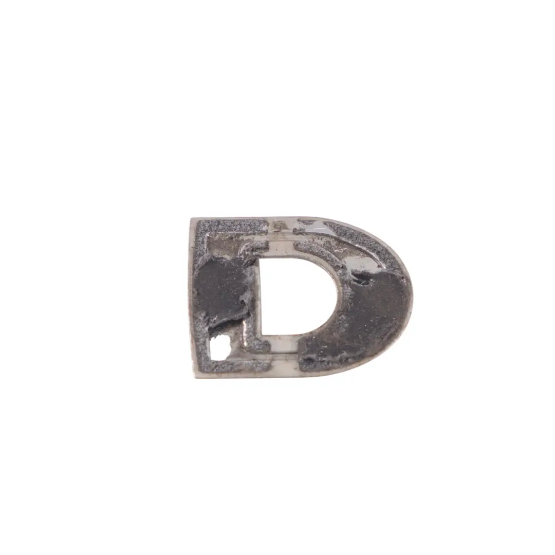 Volkswagen Golf 1K Koffer Raum TDI Emblem Heck Klappe Logo Plakette - SKU 1K0853675H - Teilenummer 1K0853675H