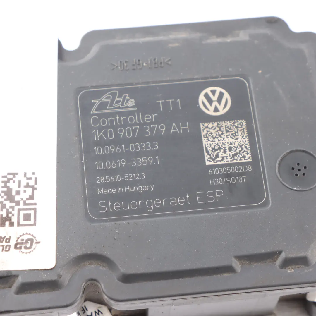 ABS Pump Hydraulic Control Brake Unit to Audi A5 VW Golf Seat Leon with Part number 1K0907379AH Audi A5 VW Golf Seat Leon ABS Pump Hydraulic Control Brake Unit - SKU 1K0907379AH - Part number 1K0907379AH