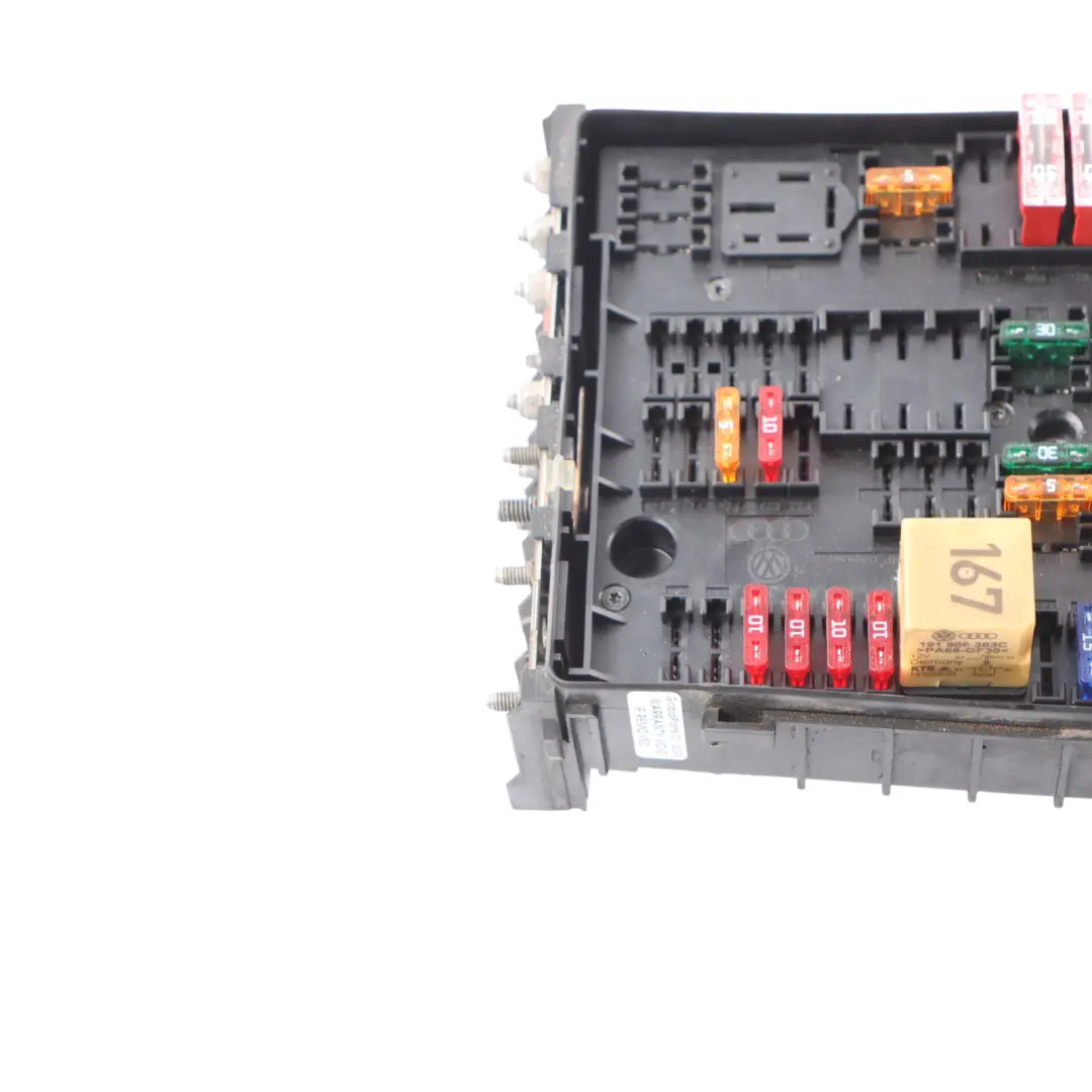 Audi A3 S3 8P Engine Bay SAM Relay Fuse Box Module Control Unit ECU - SKU 1K0937124P - Part number 1K0937124P