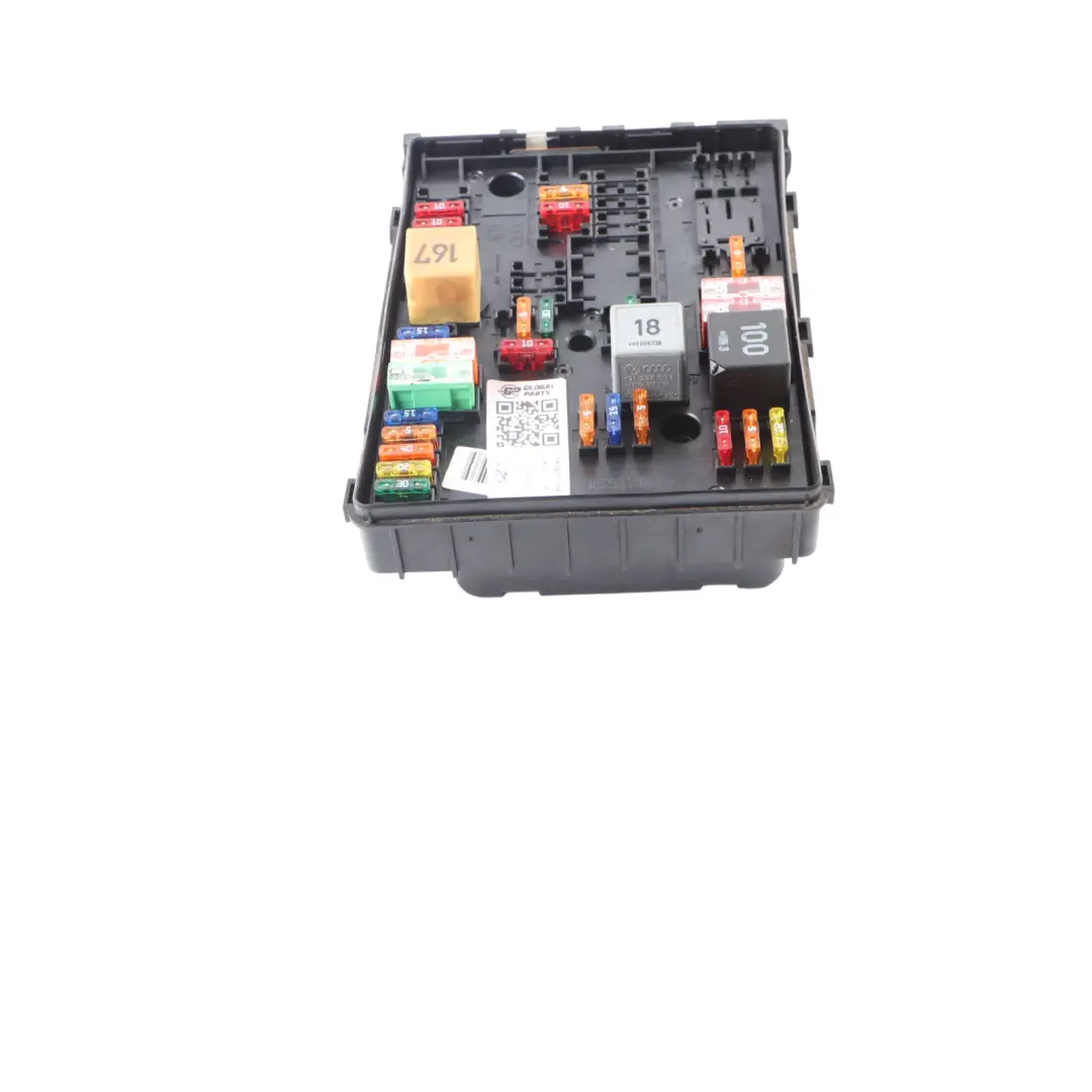 Audi A3 S3 8P Engine Bay SAM Relay Fuse Box Module Control Unit ECU - SKU 1K0937124P - Part number 1K0937124P