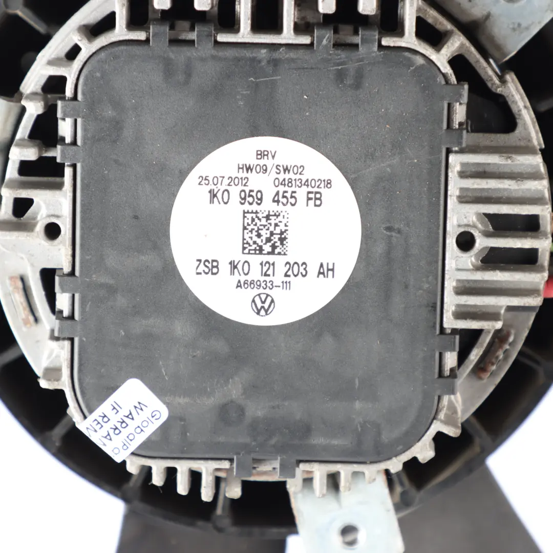 Water Radiator Fan Motor Engine Cooling Unit to Audi A3 8P with Part number 1K0959455FB Audi A3 8P Water Radiator Fan Motor Engine Cooling Unit - SKU 1K0959455FB-1 - Part number 1K0959455FB