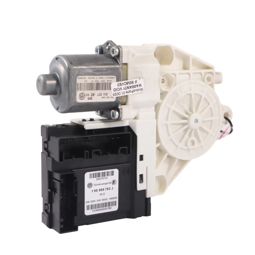 VW Volkswagen Golf 1K Moteur de lève-vitre avant droit 1K4837402AA - SKU 1K0959701L - Numéro de pièce 1K0959701L