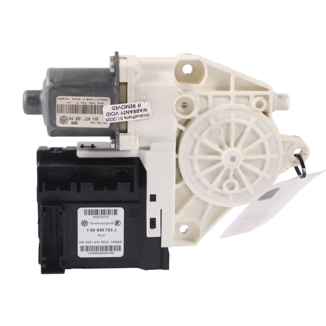 1K Alzacristallo anteriore motore destro 1K4837402AA per VW Volkswagen Golf con numero di parte 1K0959701L VW Volkswagen Golf 1K Alzacristallo anteriore motore destro 1K4837402AA - SKU 1K0959701L - Numero di parte 1K0959701L