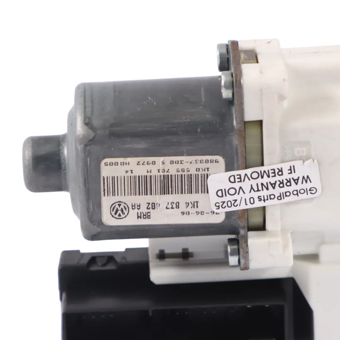 VW Volkswagen Golf 1K Front Window Regulator Lifter Motor Rechts O/S 1K4837402AA - SKU 1K0959701L - Part number 1K0959701L