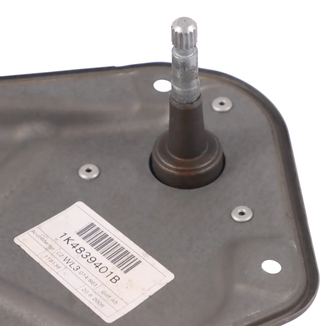 Volkswagen Golf 1K Alzacristalli Manuale Posteriore Sinistro - SKU 1K4839401B - Numero di parte 1K4839401B