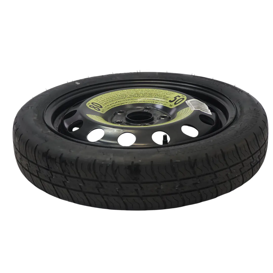 Kompakt Ersatzrad Stahl R18 3,5J 125/70 Hankook für VW Volkswagen Golf 5 mit Teilenummer 1K607027AQ VW Volkswagen Golf 5 Kompakt Ersatzrad Stahl R18 3,5J 125/70 Hankook - SKU 1K607027AQ - Teilenummer 1K607027AQ