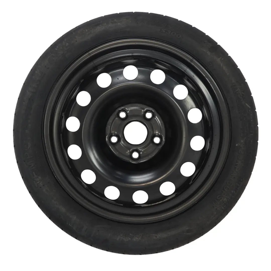 VW Volkswagen Golf 5 Kompakt Ersatzrad Stahl R18 3,5J 125/70 Hankook - SKU 1K607027AQ - Teilenummer 1K607027AQ