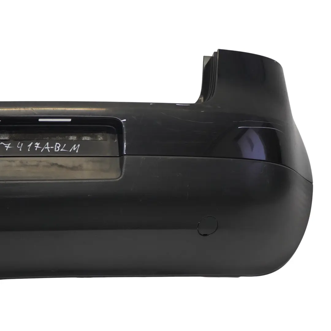 Volkswagen VW Golf Mk5 Bumper Rear Trim Panel Cover Black Magic Pearl - C9Z - SKU 1K6807417A-BLM - Part number 1K6807417A