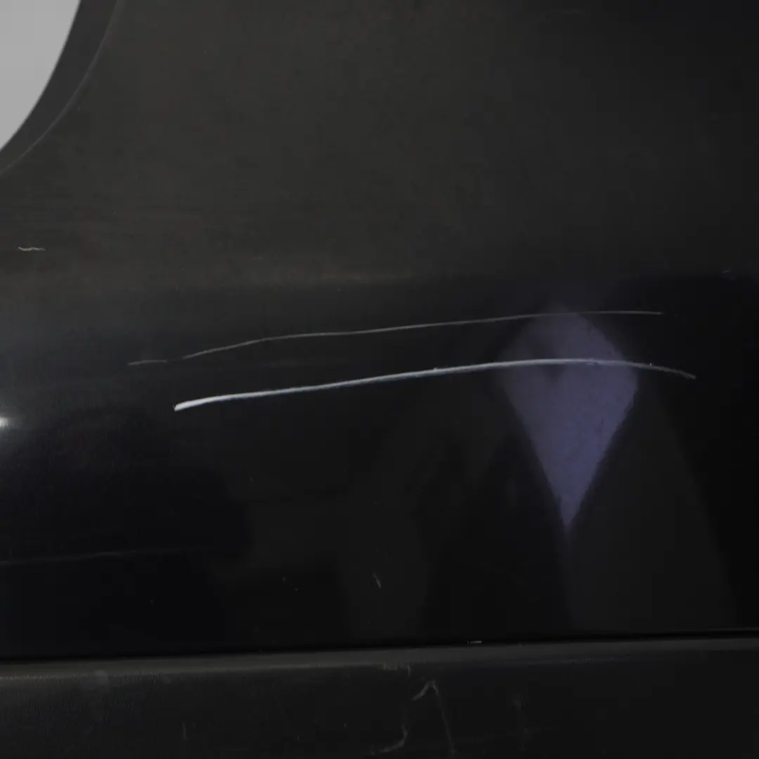 Volkswagen VW Golf Mk5 Bumper Rear Trim Panel Cover Black Magic Pearl - C9Z - SKU 1K6807417A-BLM - Part number 1K6807417A