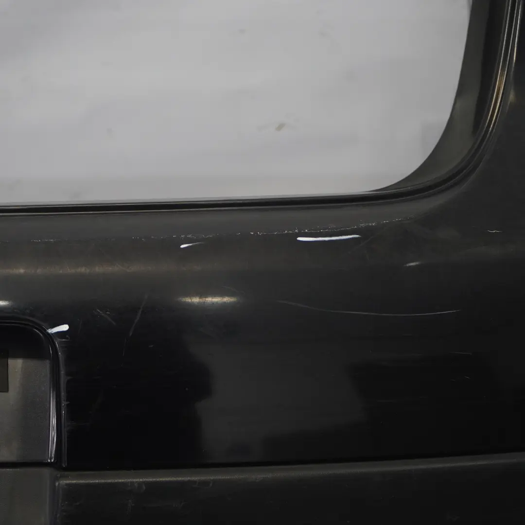 Volkswagen VW Golf Mk5 Bumper Rear Trim Panel Cover Black Magic Pearl - C9Z - SKU 1K6807417A-BLM - Part number 1K6807417A