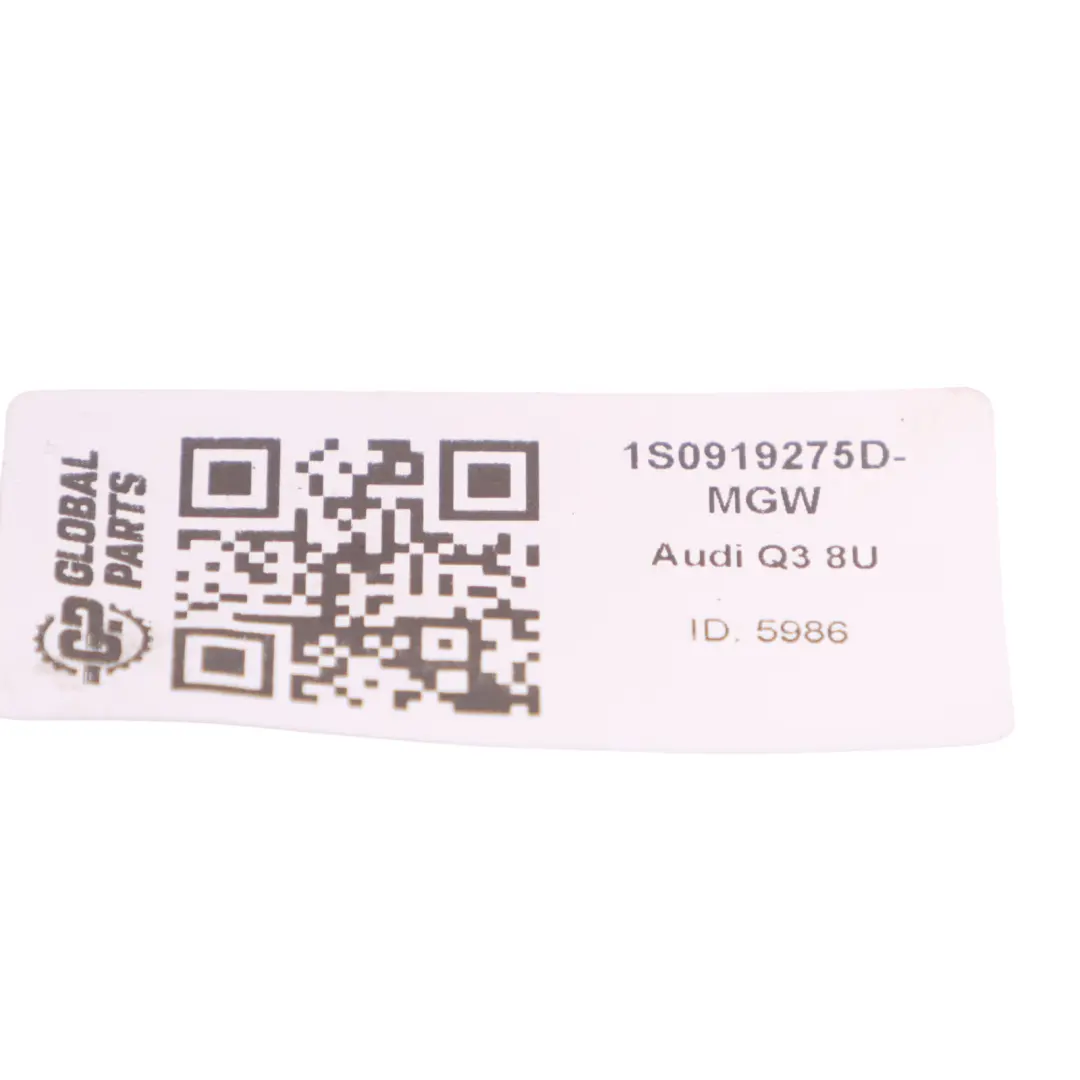 PDC Parking Control Sensor Glacier White Pearl - S9R to Audi Q3 8U with Part number 1S0919275D Audi Q3 8U PDC Parking Control Sensor Glacier White Pearl - S9R - SKU 1S0919275D-MGW - Part number 1S0919275D