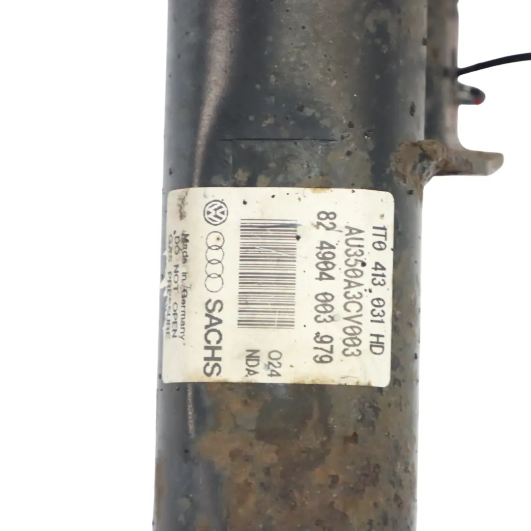 Jambe de suspension avant droite jambe porte-roue pour Audi A3 Cabrio 2.0 TDI à propos du numéro de pièce 1T0413031HD Audi A3 Cabrio 2.0 TDI Jambe de suspension avant droite jambe porte-roue - SKU 1T0413031HD - Numéro de pièce 1T0413031HD