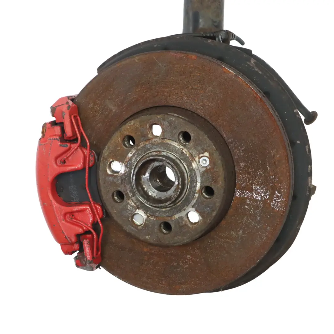 Audi A3 Cabrio 2.0 TDI Gamba di sospensione anteriore destra Molla Supporto - SKU 1T0413031HD - Numero di parte 1T0413031HD