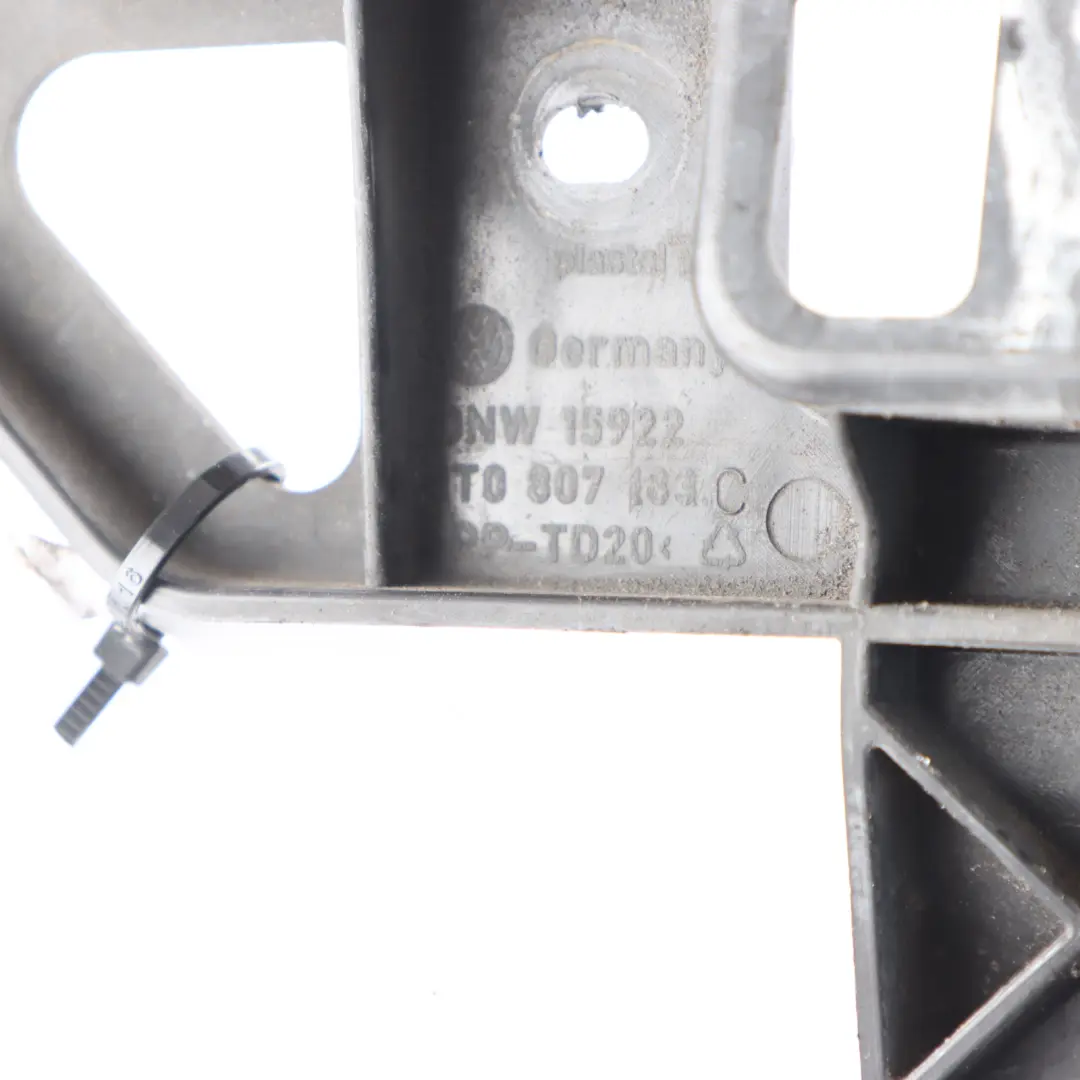 Bumper Support Bracket Mount Front Left N/S to Volkswagen Touran 1T with Part number 1T0807183 Volkswagen Touran 1T Bumper Support Bracket Mount Front Left N/S - SKU 1T0807183 - Part number 1T0807183