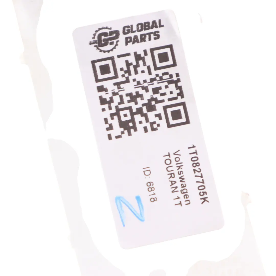 Volkswagen Touran 1T Trunk Lid Tailgate Boot Sealing Gasket Seal - SKU 1T0827705K - Part number 1T0827705K
