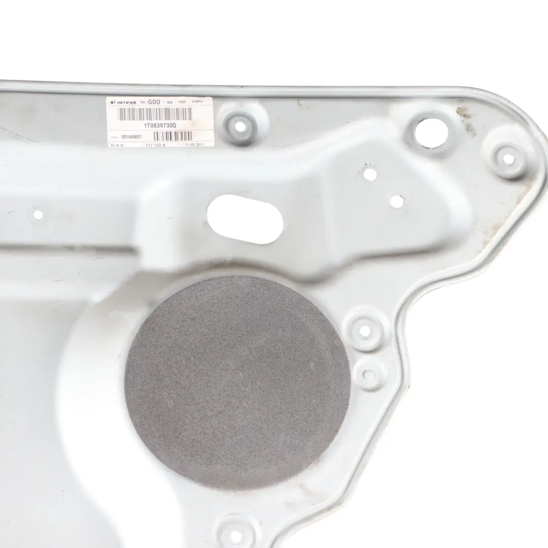 VW Touran 1T Window Lifter Rear Door Right O/S Regulator Mechanism - SKU 1T0839462P - Part number 1T0839462P