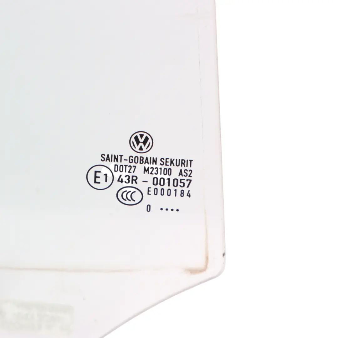 VW Volkswagen Touran 1T Rear Quarter Window Pane Glass Left N/S AS2 - SKU 1T0845215D - Part number 1T0845215D