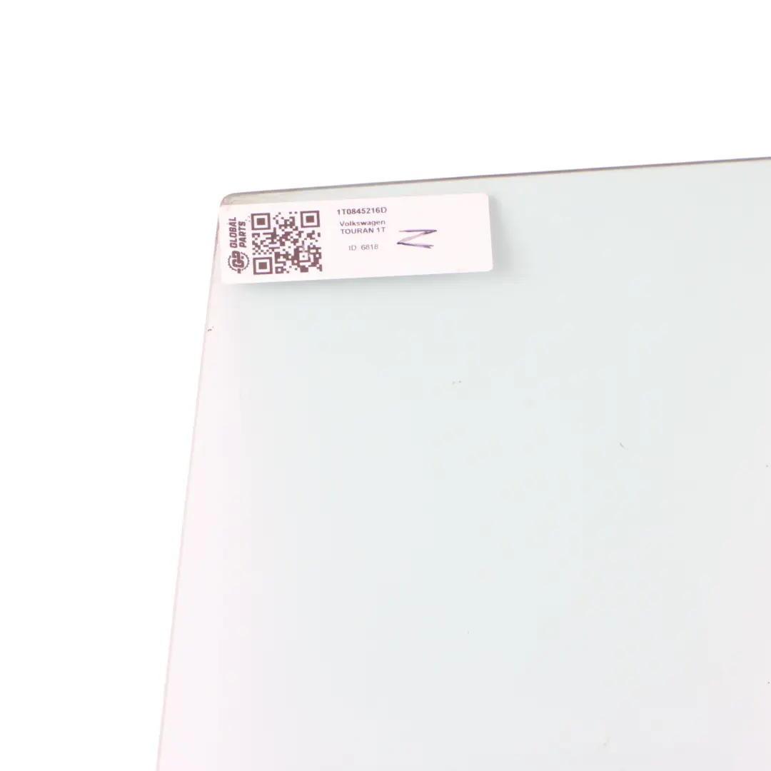 Quarter Window Pane Glass Right O/S AS2 to VW Volkswagen Touran 1T Rear with Part number 1T0845216D VW Volkswagen Touran 1T Rear Quarter Window Pane Glass Right O/S AS2 - SKU 1T0845216D - Part number 1T0845216D