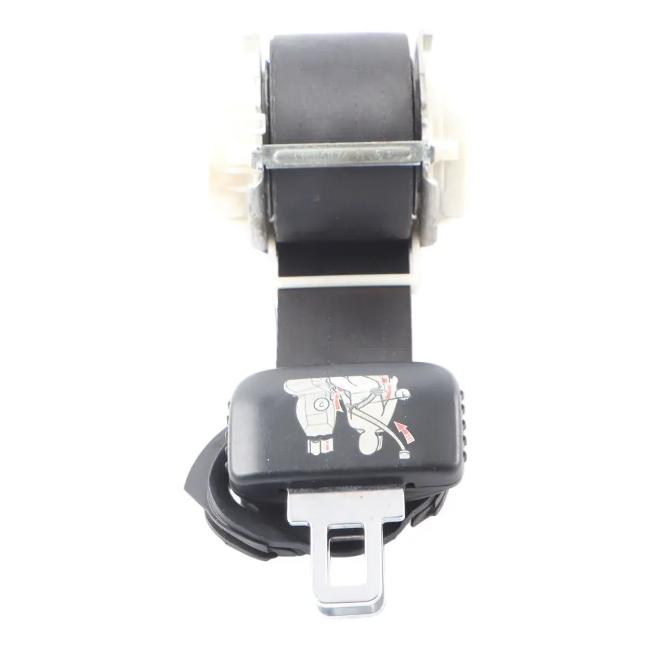 VW Volkswagen Touran 1T Rücksitzgurt Mitte Sicherheitsgurt Schwarz 1T0857807D