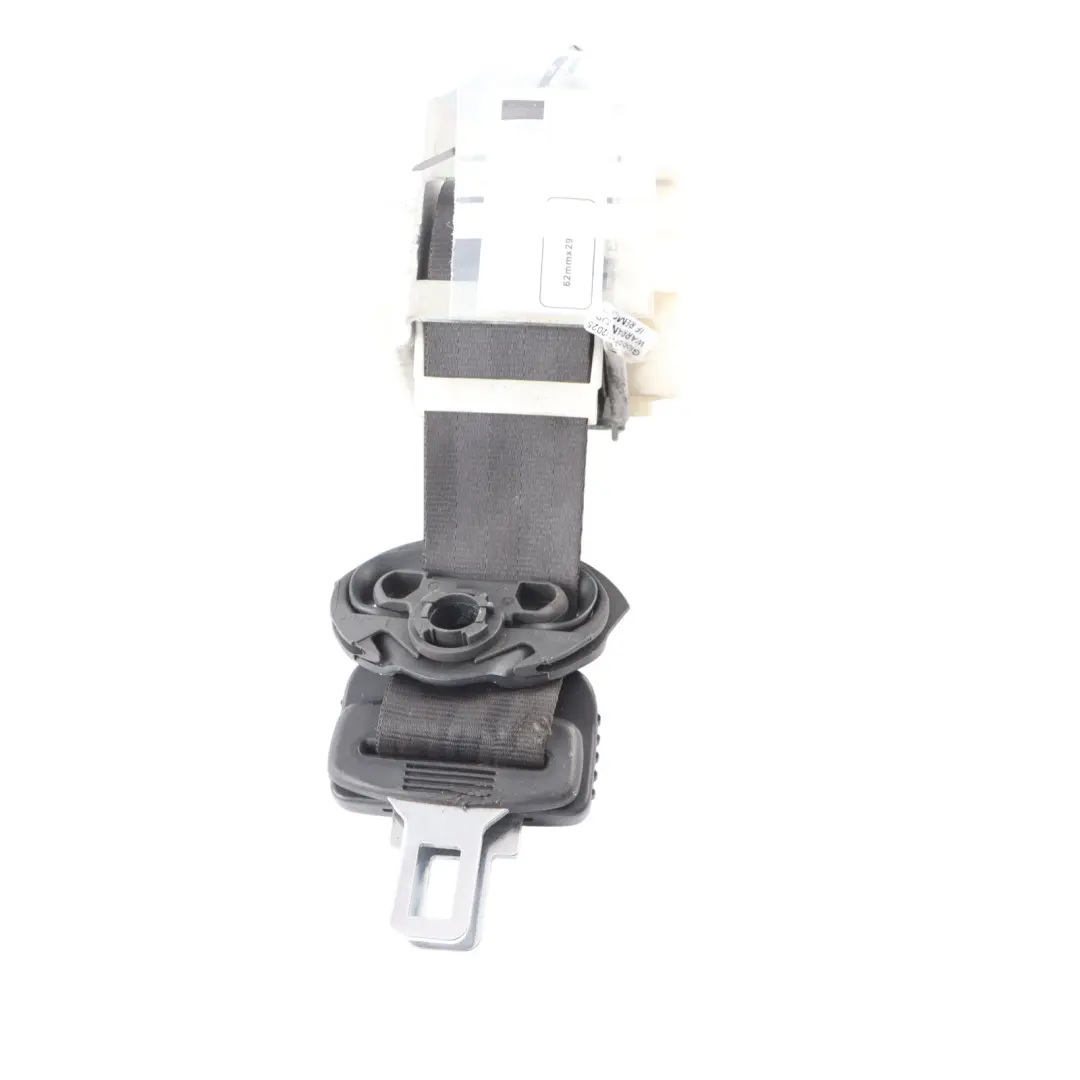 VW Volkswagen Touran 1T Rear Seat Belt Centre Middle Seatbelt Black - SKU 1T0857807D - Part number 1T0857807D