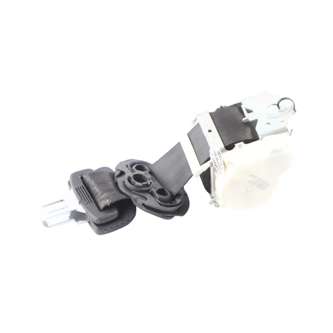 VW Volkswagen Touran 1T Rear Seat Belt Centre Middle Seatbelt Black - SKU 1T0857807D - Part number 1T0857807D