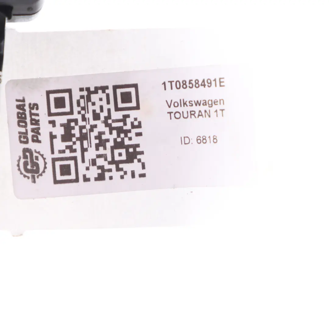 Belt Rear Left N/S Seatbelt Buckle to Volkswagen Touran 1T Seat with Part number 1T0858491E Volkswagen Touran 1T Seat Belt Rear Left N/S Seatbelt Buckle - SKU 1T0858491E - Part number 1T0858491E