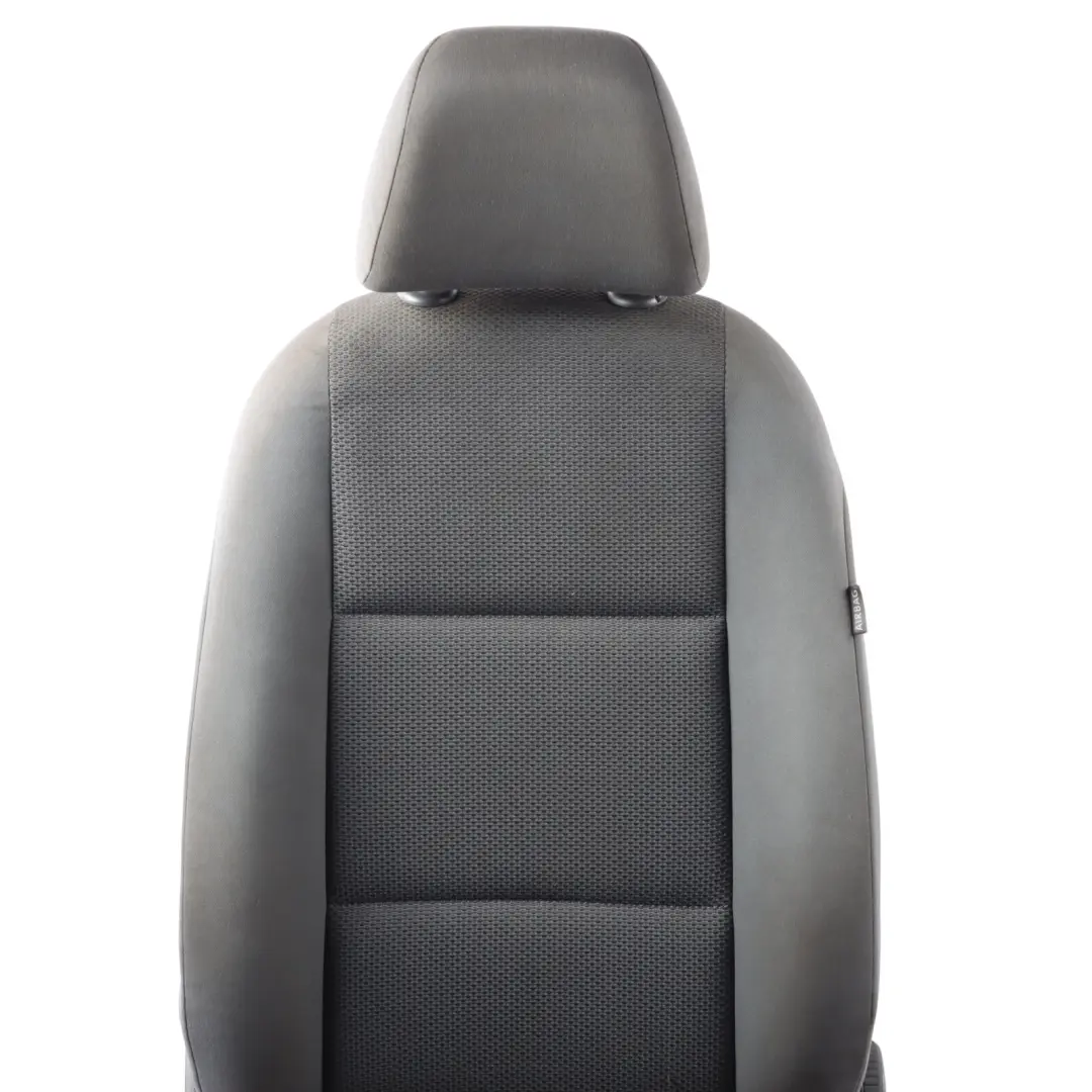 Front Left N/S Interior Cloth Fabric Anthracite to VW Volkswagen Touran 1T Seat with Part number 1T0881805PP VW Volkswagen Touran 1T Seat Front Left N/S Interior Cloth Fabric Anthracite - SKU 1T0881805PP - Part number 1T0881805PP