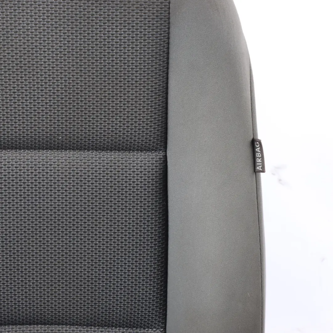 Front Left N/S Interior Cloth Fabric Anthracite to VW Volkswagen Touran 1T Seat with Part number 1T0881805PP VW Volkswagen Touran 1T Seat Front Left N/S Interior Cloth Fabric Anthracite - SKU 1T0881805PP - Part number 1T0881805PP