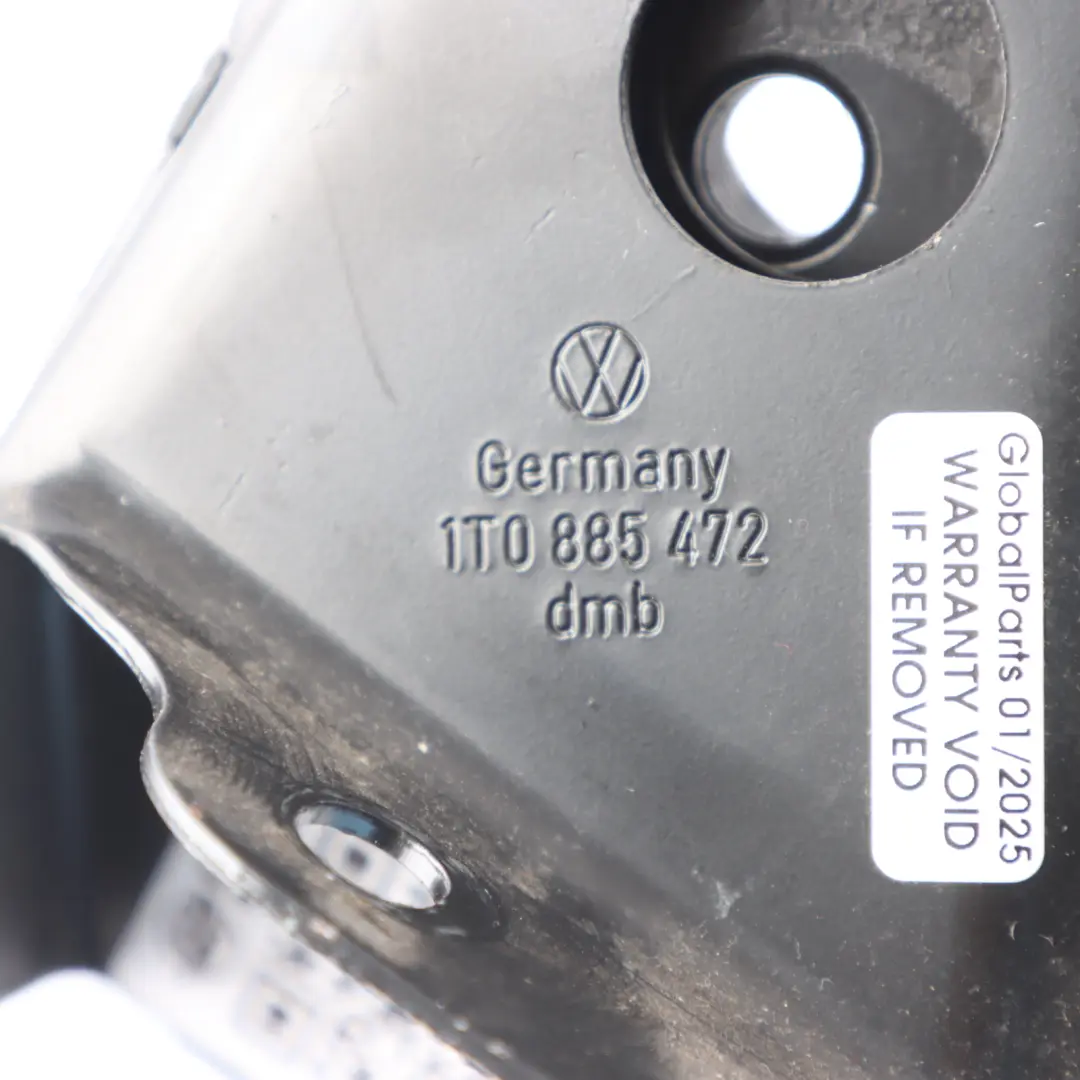 Volkswagen Touran 1T Soporte Montaje Asiento Trasero Gancho Derecho - SKU 1T0885472 - Número de pieza 1T0885472