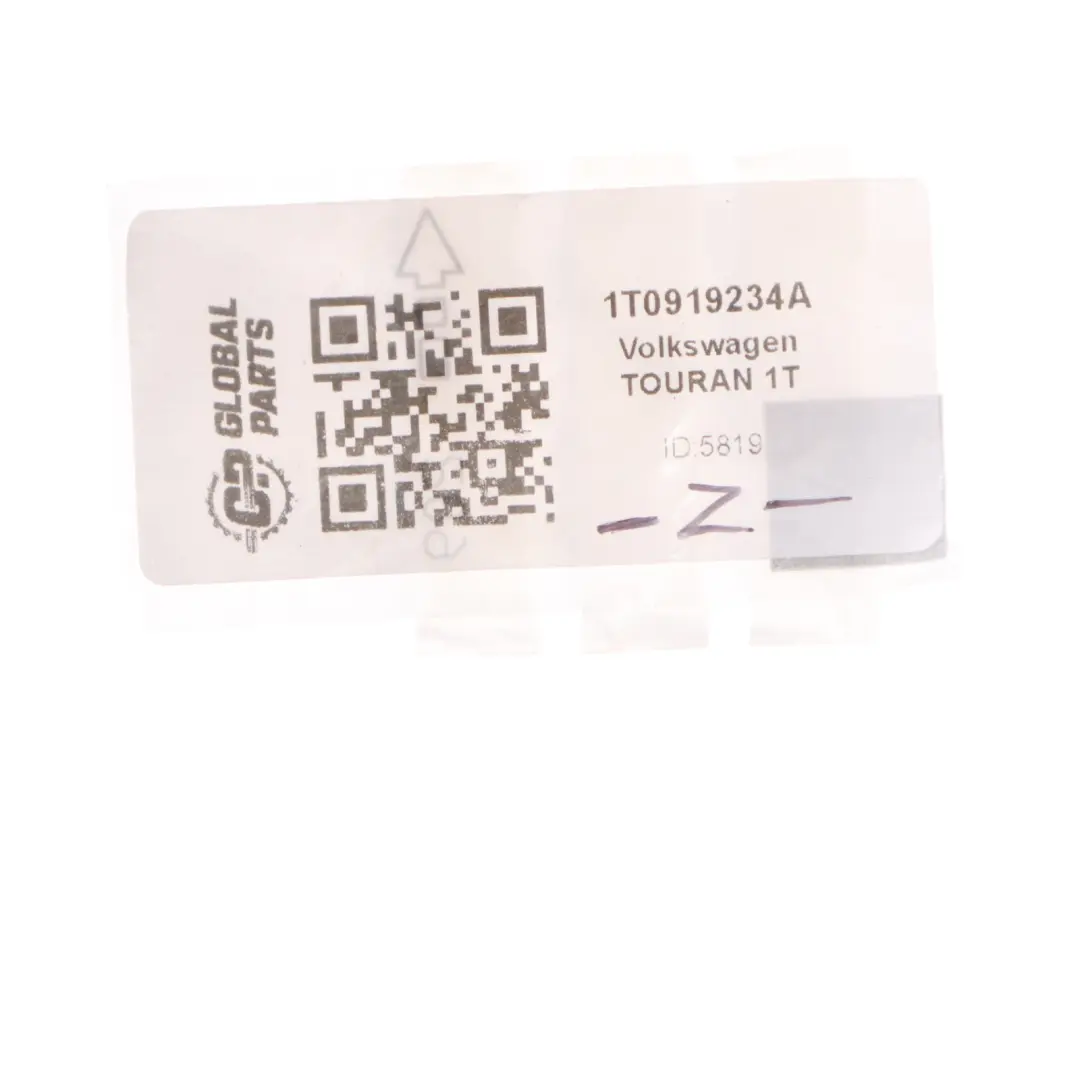 Module Switch Control Lamp Passenger Side to VW Volkswagen Touran 1T Air with Part number 1T0919234A VW Volkswagen Touran 1T Air Module Switch Control Lamp Passenger Side - SKU 1T0919234A - Part number 1T0919234A