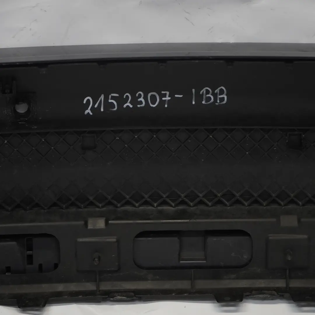 Bumper BMW F01 F02 Trim Panel Cover PDC Imperial Blue Metallic - A89 to Rear with Part number 2152307 Rear Bumper BMW F01 F02 Trim Panel Cover PDC Imperial Blue Metallic - A89 - SKU 2152307-IBB - Part number 2152307