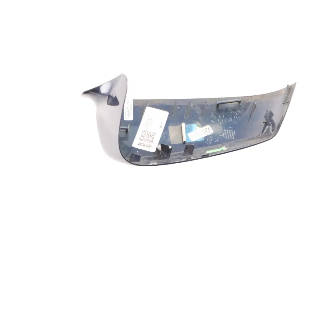 BMW F06 Mirror Cover Door Wing Cap Trim Left N/S Tanzanite Blue - X10 - SKU 2152445-TAN - Part number 2152445
