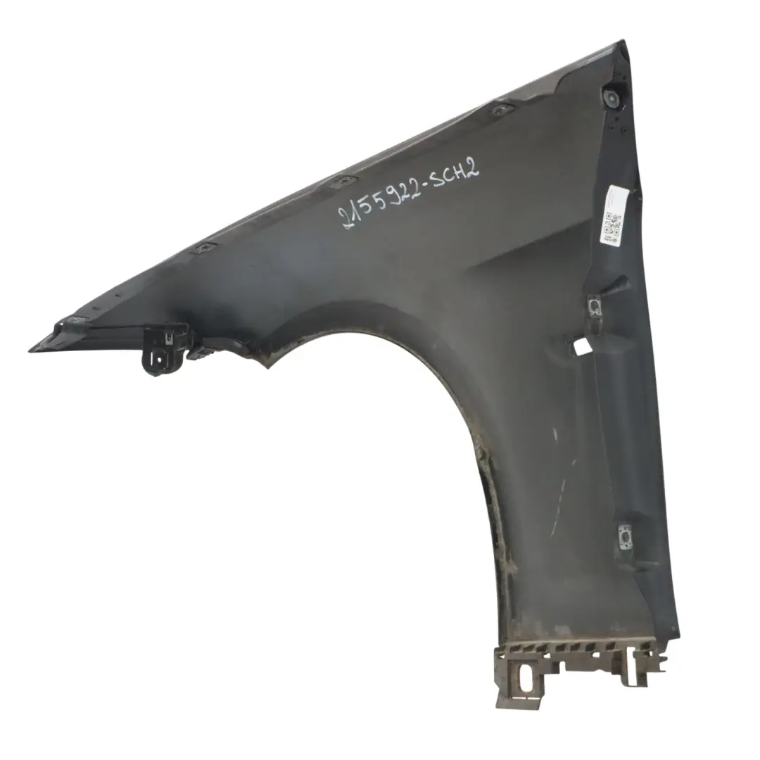 BMW E92 Panel Lateral Guardabarros Delantero Derecho Schwarz 2 Negro - 668 - SKU 2155922-SCH2 - Número de pieza 2155922