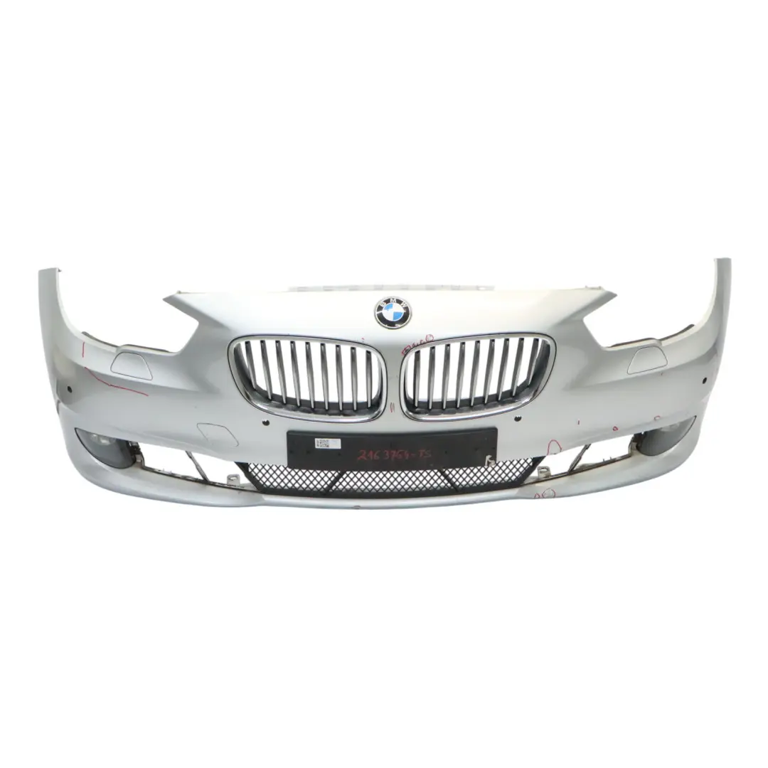 BMW F07 GT Front Bumper Trim Panel Titansilber Titan Silver Metallic - 354 - SKU 2163764-TS - Part number 2163764