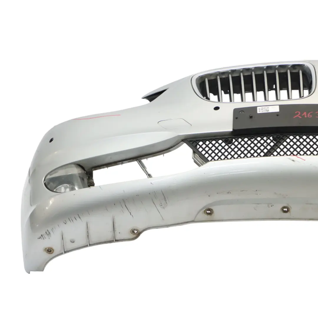 Front Bumper Trim Panel Titansilber Titan Silver Metallic - 354 to BMW F07 GT with Part number 2163764 BMW F07 GT Front Bumper Trim Panel Titansilber Titan Silver Metallic - 354 - SKU 2163764-TS - Part number 2163764