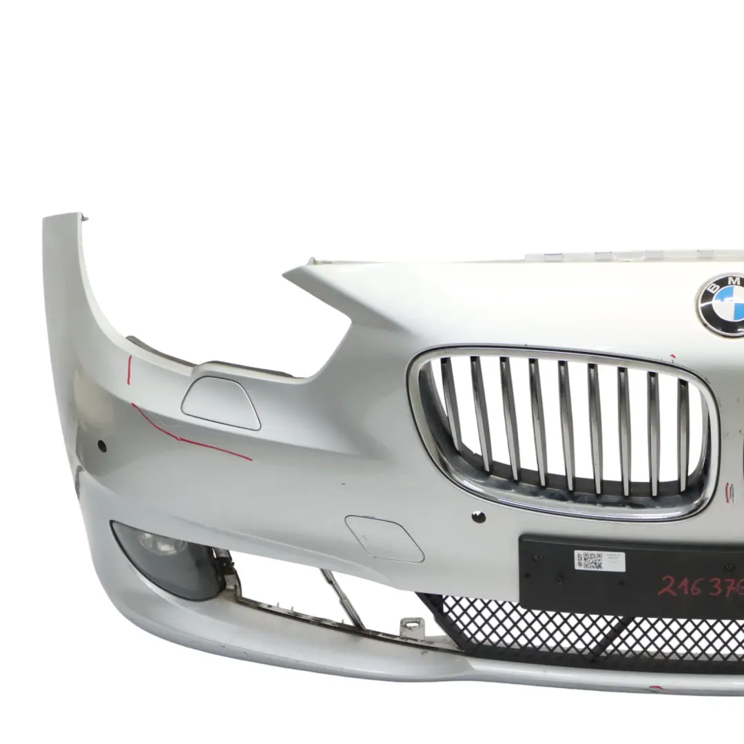 Front Bumper Trim Panel Titansilber Titan Silver Metallic - 354 to BMW F07 GT with Part number 2163764 BMW F07 GT Front Bumper Trim Panel Titansilber Titan Silver Metallic - 354 - SKU 2163764-TS - Part number 2163764