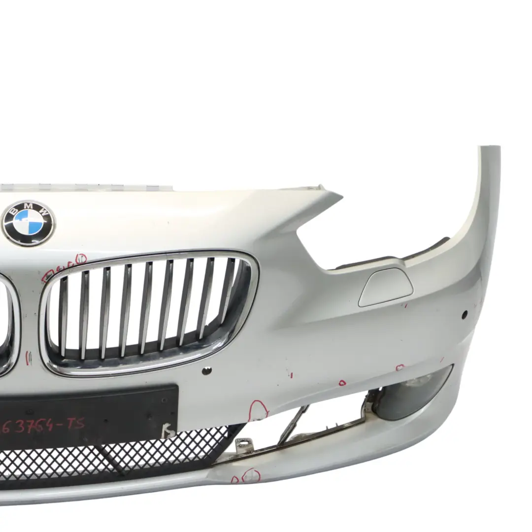 BMW F07 GT Front Bumper Trim Panel Titansilber Titan Silver Metallic - 354 - SKU 2163764-TS - Part number 2163764