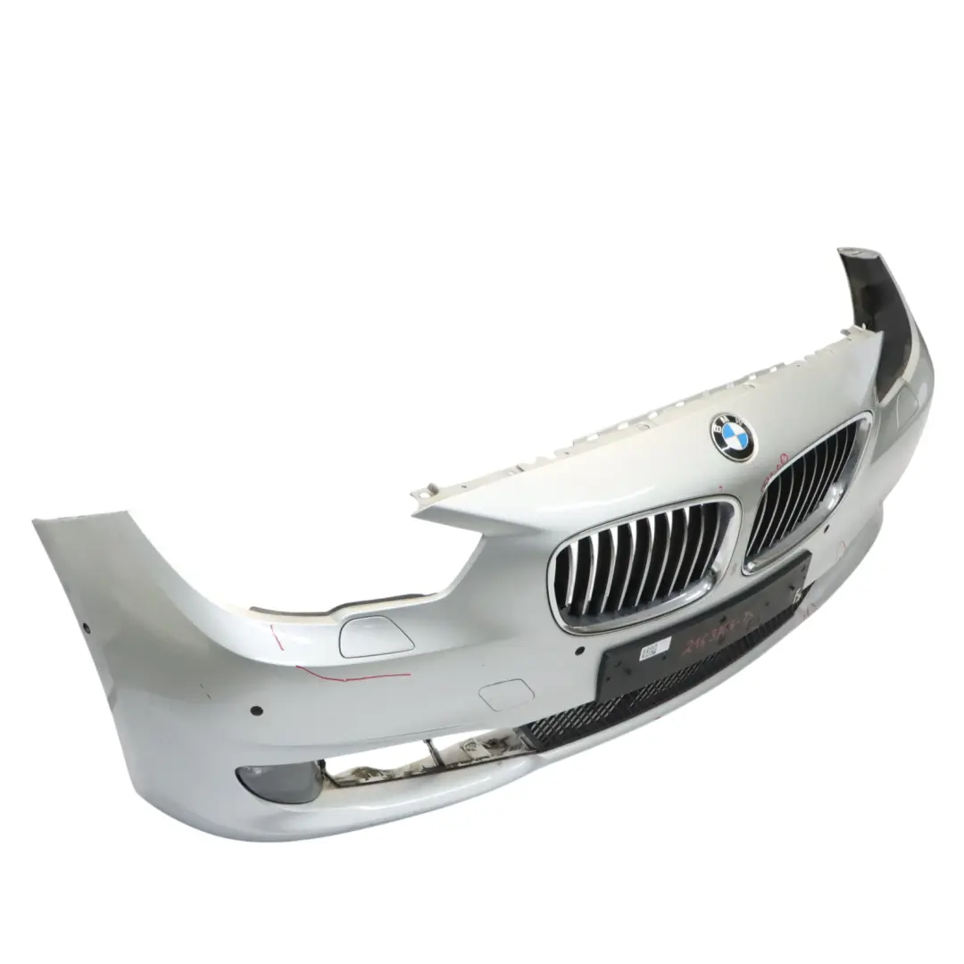 BMW F07 GT Front Bumper Trim Panel Titansilber Titan Silver Metallic - 354 - SKU 2163764-TS - Part number 2163764