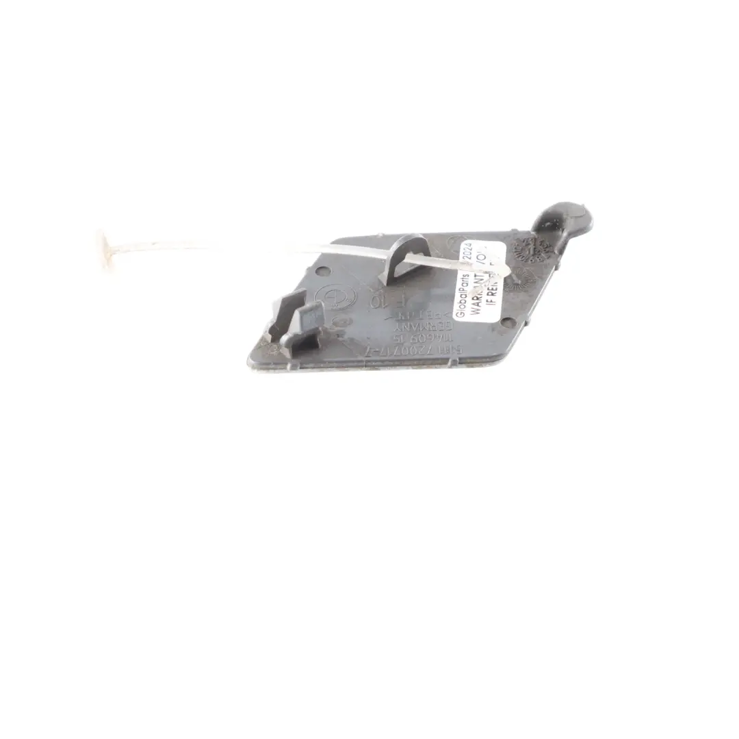 Front Bumper Trim Towing Lug Cover Titan Silver Metallic 354 to BMW F10 F11 with Part number 2182402 BMW F10 F11 Front Bumper Trim Towing Lug Cover Titan Silver Metallic 354 - SKU 2182402-TS - Part number 2182402