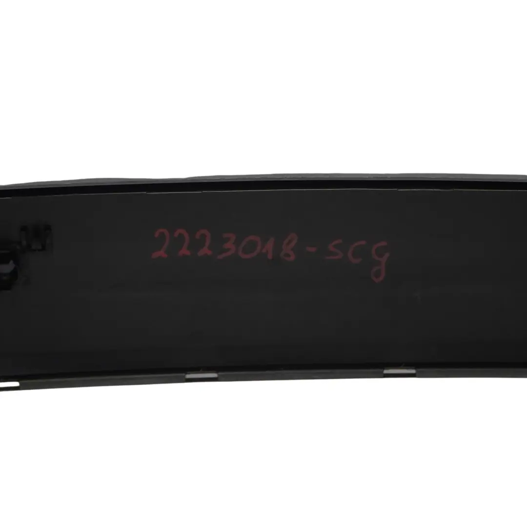 Bumper Panel M Sport PDC Covering Spacegrau Grey Metallic - A52 to BMW F10 Rear with Part number 2223018 BMW F10 Rear Bumper Panel M Sport PDC Covering Spacegrau Grey Metallic - A52 - SKU 2223018-SCG - Part number 2223018