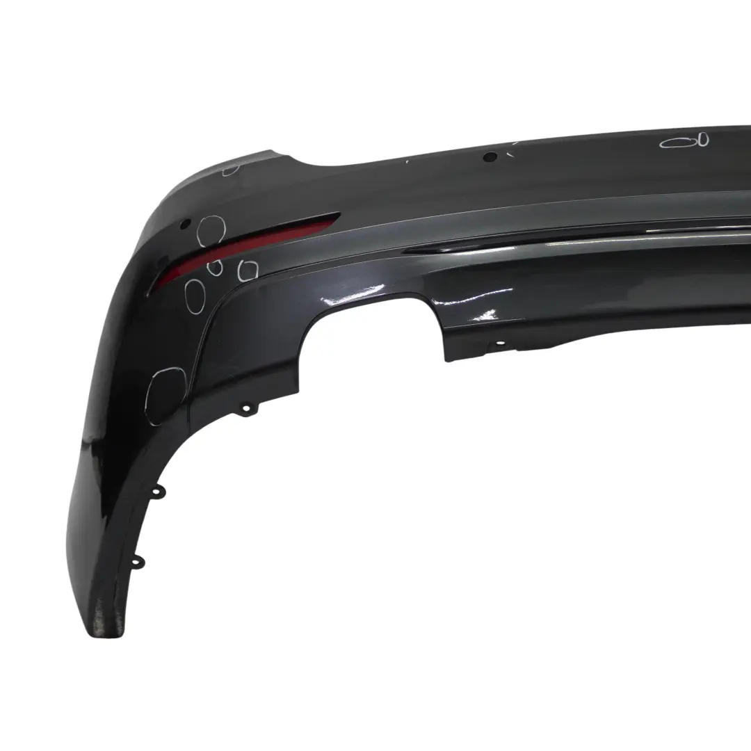 BMW F31 Sport Line Bumper Rear Trim Panel PDC Mineralgrau Grey Metallic - B39 - SKU 2295239-MG - Part number 2295239