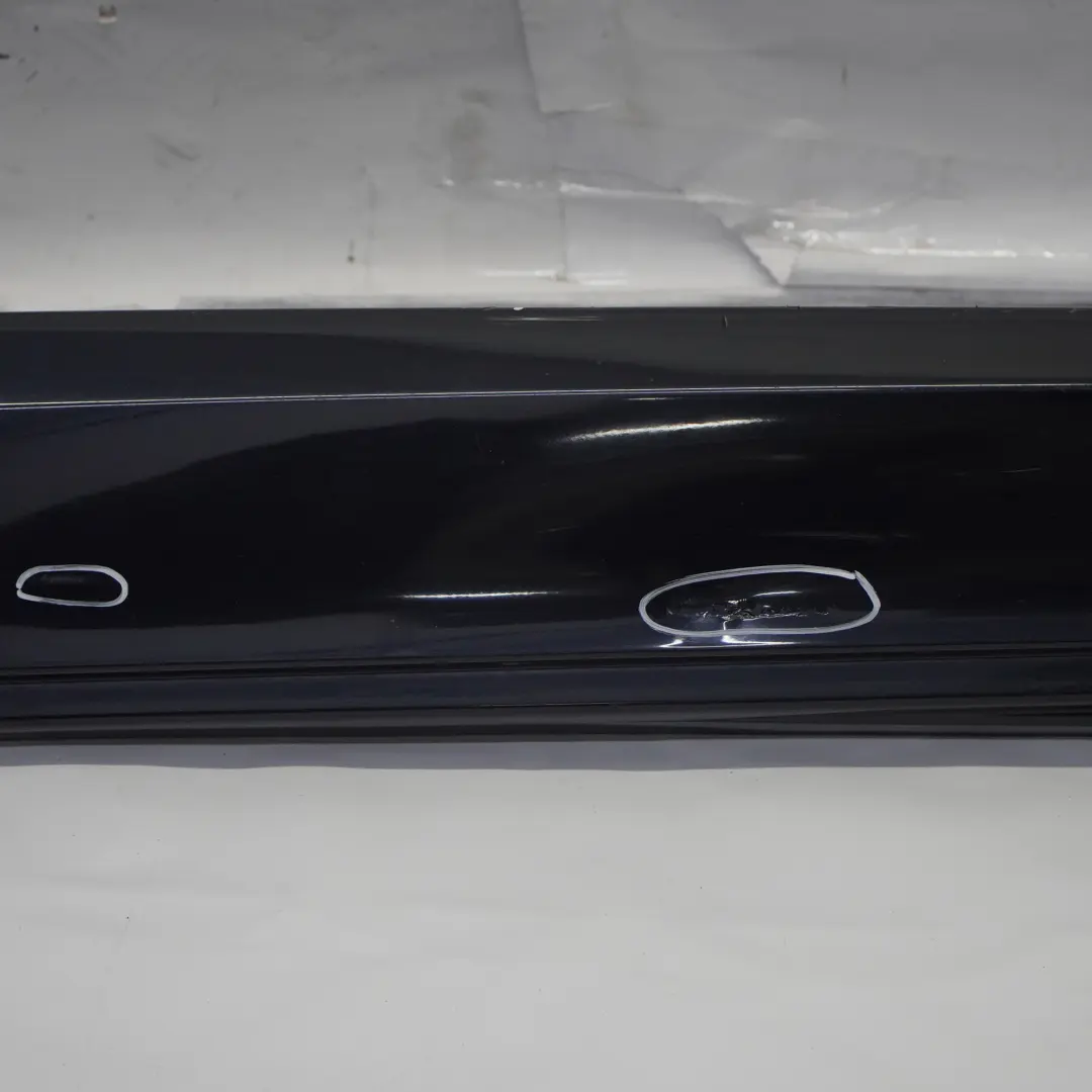 BMW F10 F11 Faldón lateral M Sport M5 Panel Izquierda Carbon Black - 416 - SKU 2298067-CAR1 - Número de pieza 2298067