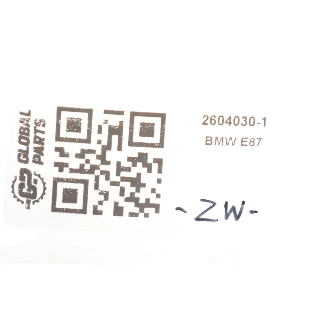 BMW 1 Series 1 E81 E87 LCI Owner's Handbook Service Booklet Pouch Case Wallet - SKU 2604030-1 - Part number 2604030