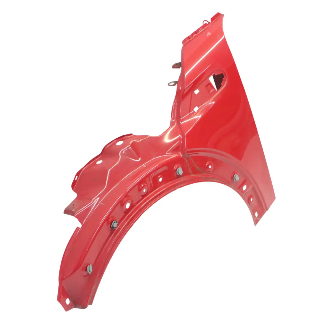Aleta Delantera Izquierda Rojo Chili 851 para Mini Cooper R55 R56 R57 R58 con número de pieza 2754725 Mini Cooper R55 R56 R57 R58 Aleta Delantera Izquierda Rojo Chili 851 - SKU 2754725-CHRED4 - Número de pieza 2754725