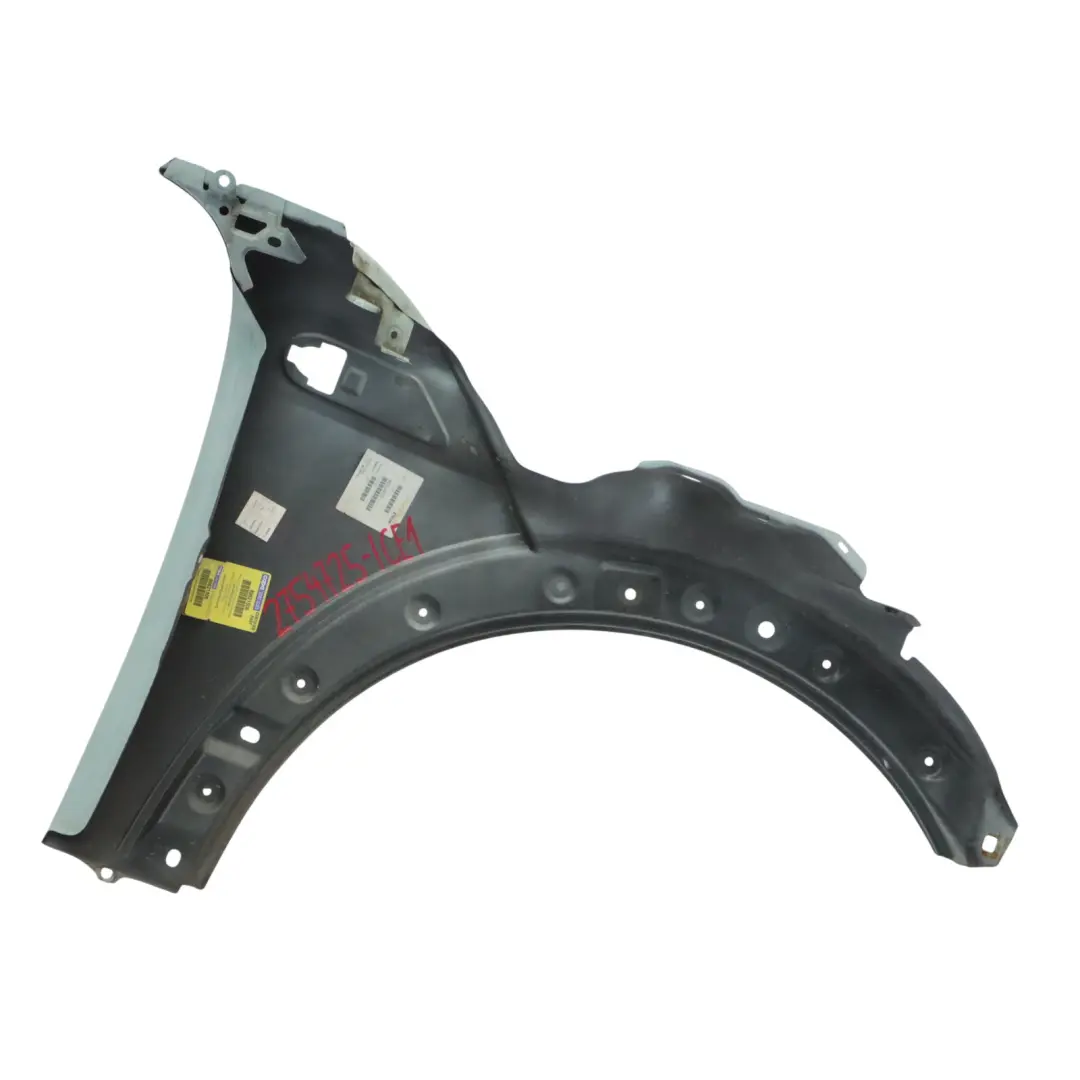 Panel lateral Mini R56 R57 Guardabarros delantero izquierdo Ice Blue - B28 para con número de pieza 2754725 Panel lateral Mini R56 R57 Guardabarros delantero izquierdo Ice Blue - B28 - SKU 2754725-ICE1 - Número de pieza 2754725