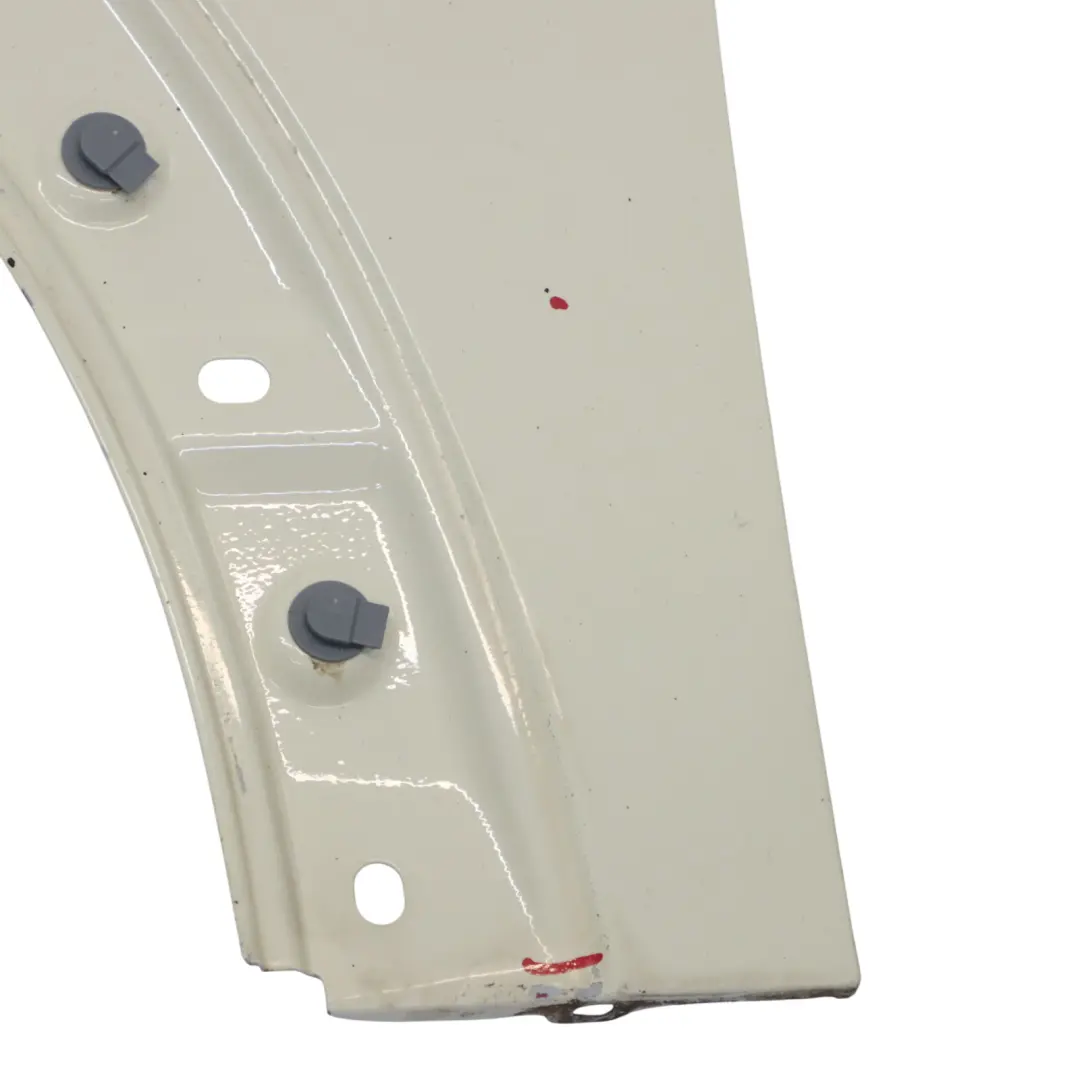 Seiten verkleidung vorne links Kotflügel Pepper Weiß 850 für Mini Cooper R55 R56 R57 mit Teilenummer 2754725 Mini Cooper R55 R56 R57 Seiten verkleidung vorne links Kotflügel Pepper Weiß 850 - SKU 2754725-PW2 - Teilenummer 2754725